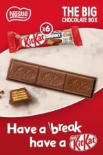 Nestlé The Big Chocolate Box, 30 x Chocolate Bars – KitKat, KitKat Chunky, Yorkie, Aero, Munchies – Sharing Gift, 1.3kg - Image 4
