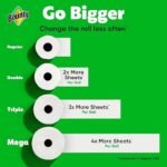 Bounty Paper Towels Select-A-Size White, 8 Triple Rolls, 123 Sheets Per Roll - Image 2